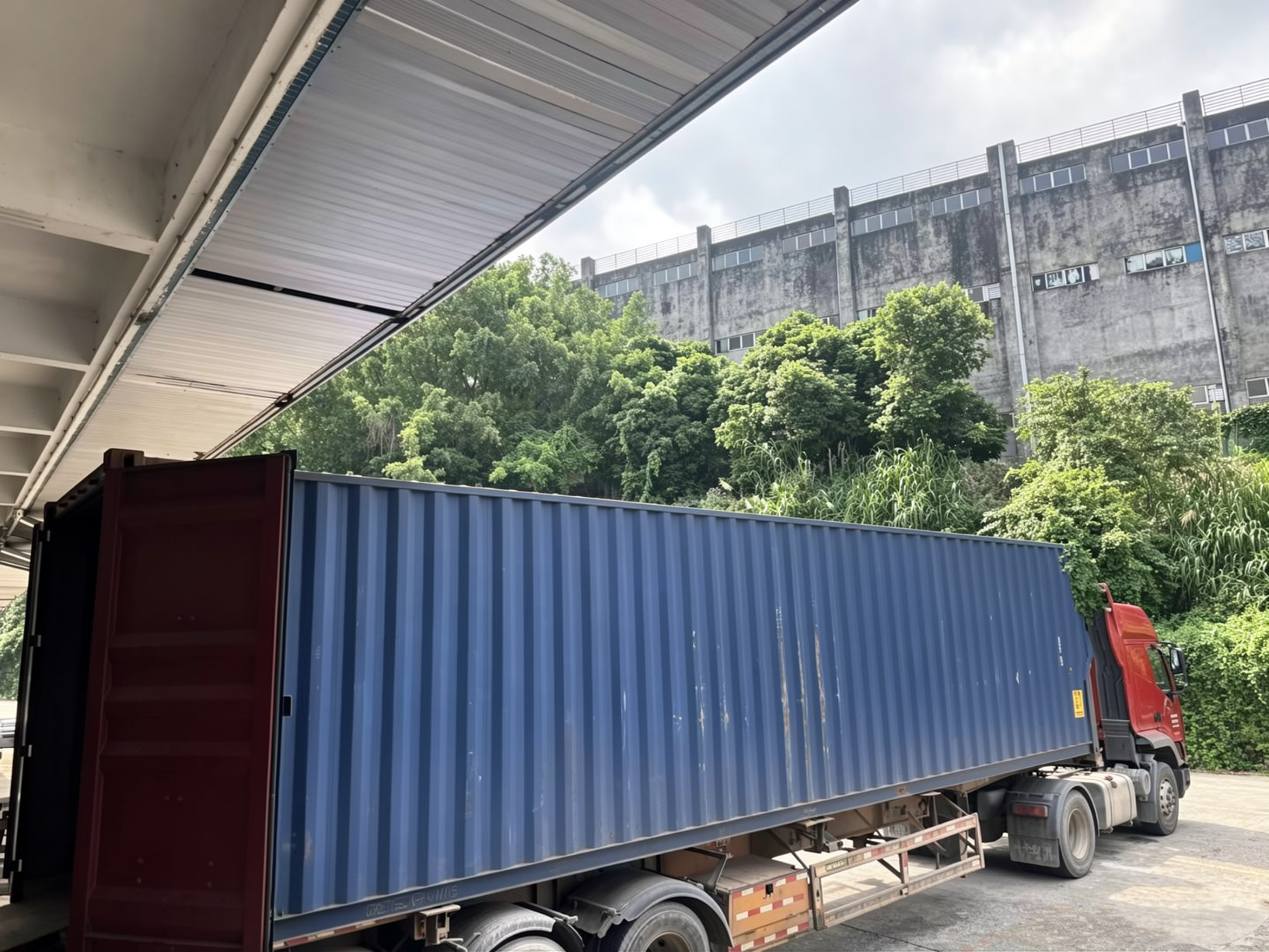 Europe freight route